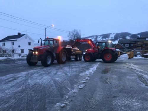 Bortkjøring av snø